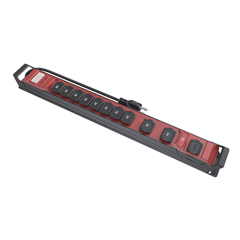 10 uttak Vanntett Usb Power Strip