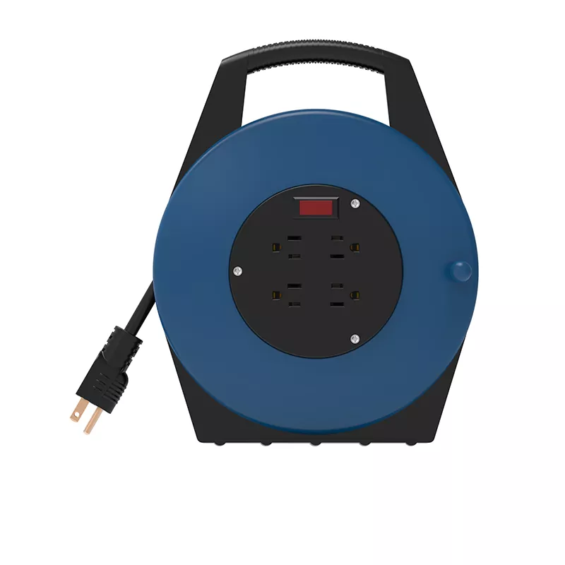 4 utsalgssteder USB plast ledningsrulle 25ft