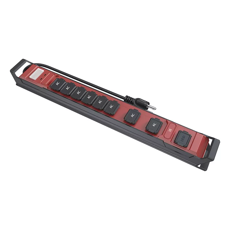 8 uttak Vanntett Power Strip